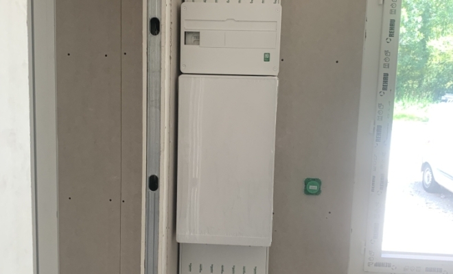 installation électrique neuve  d' une micro- crèches à proximité de bourg en bresse ., Bourg-en-Bresse, Moisselec